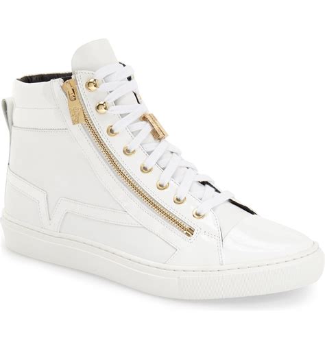 versace sneakers cheap|versace zipped high top sneakers.